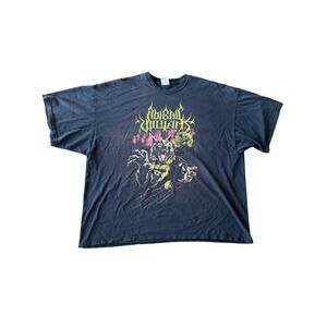 Vintage Abigail Williams North American Black Metal Faded Black 3XL Band Tee